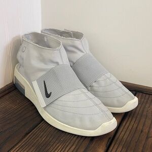 Nike Air X Fear of God Moc Pure Platinum Slip-On Sneakers